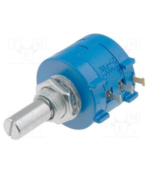 3590S-2-104L Potentiometer: shaft; multiturn; 100kΩ; 2W; ±5%; 6.35mm; linear V6ih2PauQAWzIC1ECKd6TWTLrszrZCN9aqcm8Ywmnyw