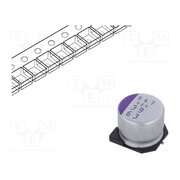 63SXV39MX Capacitor: polymer; 39uF; 63VDC; SMD; OS-CON SXV; ±20%; Ø10x7.9mm Gj8lAYXaV_mesKHwhi6FeB4b50-0hGlHO1yVFMzi8vc