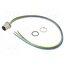41-40012 Connector: 7/8"; socket; male; series 41; PIN: 3; IP67; 0.5m; 16AWG qxwUhaiTBo2BoofiAhxvyHuloDuMpUfQwDjJ6WbBttM