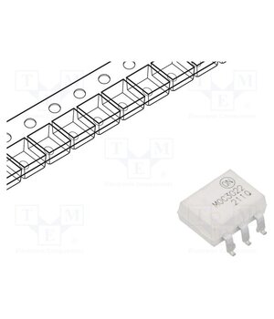 MOC3022SR2M Optotriac; 4.17kV; Uout: 400V; PDIP6; Ch: 1; MOC302XM; 1kV/μs 4WmRcn5et3dhjQSQM_Du9Cxjk30agCbU7OW7kMELj4I