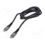 CCBP-USB3-CMCM100-1.5M Cable; USB 3.2 Gen 2x1; USB C plug,both sides; 1.5m; black; 100W Qu9qo6FNRf2EO-aQul0aeh3sm25Cflxjrhe6_UUBqao