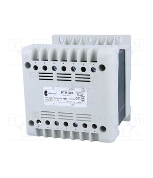PTM320/230/24V Transformer: mains; 320VA; 230VAC; 24V; Leads: terminal block; IP21 cSgonXvRD1VxuIL8DUiPFwtbixUbLPiBMe2WVlcwBKM