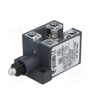 VF B1102 Limit switch; metal plunger; NC x2; 10A; max.400VAC; max.250VDC 4p0Ju68KT83YBlafcCbVCms53a94cihO3ViBR2mmoeQ