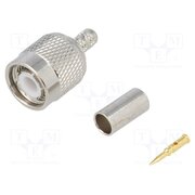 T1121A1-ND3G-1-50 Connector: TNC; plug; male; straight; 50Ω; crimped; for cable; POM JeJe9WJilZDBshCSmA-TwMcSyVSyYgdwS8hlfmCQ8h0
