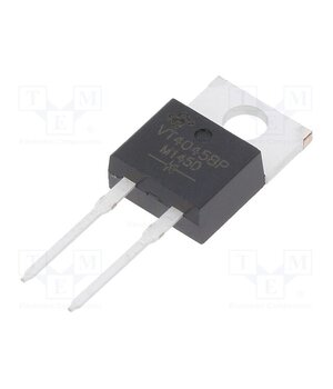 VT4045BP-M3/4W Diode: Schottky rectifying; THT; 45V; 40A; TO220AC; Ufmax: 0.67V Br618TX3E1TS9_fPObxAk_4t9RfVgSLGVx-b3loGC8o