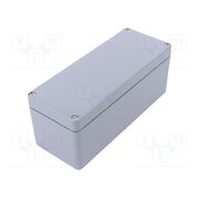 GRJ-10 Enclosure: multipurpose; X: 75mm; Y: 190mm; Z: 75mm; polyester; grey SajZx2uLpC3opmNVMyW6e729ddzS7FUCV9IXbR7W1oI