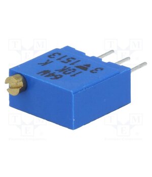 M64W103KB40 Potentiometer: mounting; vertical,multiturn; 10kΩ; 500mW; THT luIH7hw01d6-Q3nTaMlHsQZtsGMGCCwi-QJRbZB8i68