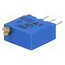 M64W103KB40 Potentiometer: mounting; vertical,multiturn; 10kΩ; 500mW; THT luIH7hw01d6-Q3nTaMlHsQZtsGMGCCwi-QJRbZB8i68