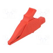 66.9561-22 Crocodile clip; 19A; red; Grip capac: max.39.5mm; Socket size: 4mm XAxrvgi6IxCQcG9LOCU8_m9pYdTs3Qb0oIsbQoHnL6U