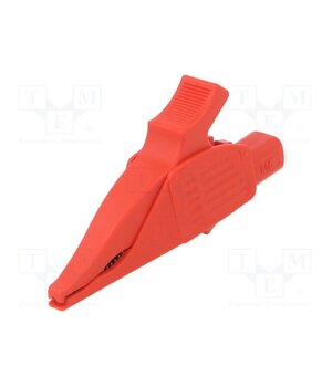 66.9561-22 Crocodile clip; 19A; red; Grip capac: max.39.5mm; Socket size: 4mm XAxrvgi6IxCQcG9LOCU8_m9pYdTs3Qb0oIsbQoHnL6U