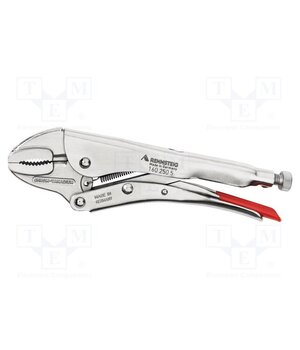 160 250 5 Pliers; locking; Pliers len: 250mm; Grip capac: 8÷40mm 1KdCeHehEI1dnUJ5QeI9pwF6K9cNLz6rosyvUAQODu4