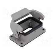 09300060301 Enclosure for connectors: HDC; size 6B; Han® B; IP65; with latch FqIhAWqnmCZkkvwVVHKmZP6BjLQbxNBGKr99am4-YOs
