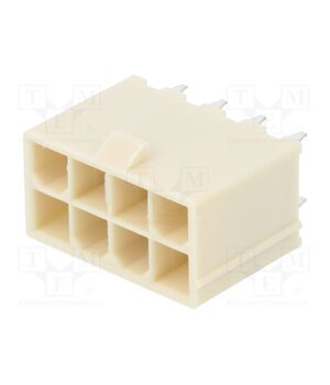 39-28-8080 Connector: wire-board; socket; male; PIN: 8; Mini-Fit Jr; straight 6y30tRqse9jUybMDg9Auz13x-nAtNx9y6Pp3D3G_90M