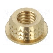 0006M4 Threaded insert; brass; M4; BN 37905; L: 3mm; for plastic odDcNQrB6AM3D2NmaC-8B8NbH3t2kMUxf50JH4xtInE