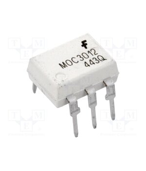 MOC3012M Optotriac; 5.3kV; triac; DIP6; Ch: 1; MOC301XM Pp58bIVId2Do1JkWTUkQT1iB23RBp6BkXgTh_KWU7LE