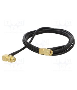 SMA-09-1.0 Cable; 1m; RP-SMA male,SMA female; black; angled; 50Ω YQGwZk2Ic-QZq8Q9JR_NdFeT5j4kHkY57mAqjiqaaXg