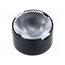 CA11052_TINA2-O LED lens; round; plexiglass PMMA; transparent; 32÷41°; H: 9.7mm uAyfU9YttEL_LFORc5JXyAzTzZZ3FPK323Y672YEv3s