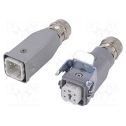 C14610E0049214 Connector: HDC; male + female; 10A; 400V; PIN: 5; 4+PE; size A3; M20 Sp72znn36-Gy69zUMKJ_58HHaifXnJ5uNQVCpRtpL7E