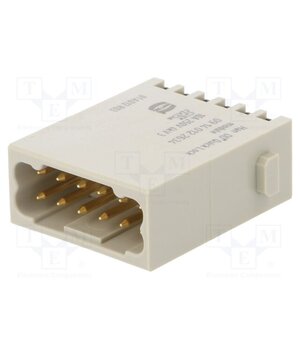 09140122634 Connector: HDC; module; male; 10A; 250V; Han-Modular®; PIN: 12 IRYYTwPtxAREr_rx8Rkl4pFj7gN-aRhYDupK_q-_9gE