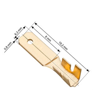 ANTGALIS LAIDUI  (kištukas) 6.3x0.8mm,  laidui <2.5mm², be fiksacijos, neizoliuotas CAD06M.jpg