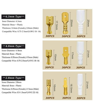 Assortment Kit 2.8/4.8/6.3mm Connector Crimp Terminal Block, 270pcs. CADR02D+1.jpg