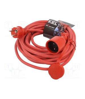 W-97089 Extension lead; 3G1.5mm2; 10m; rubber; red; Sockets no: 1; 16A F4FcI0-iDpuIFUs8j53Ev9hlIzCAPxi-hq55VY9Qljc