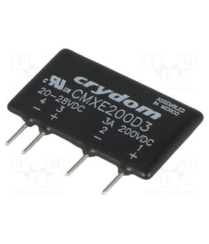 CMXE200D3 Relay: solid state; Ucntrl: 20÷28VDC; 3A; 0÷200VDC; THT; SIP; CMX i0w9DTwQwIDPYUAzVmBHxvGu0xOEbyr1fXcxfEOdnPU