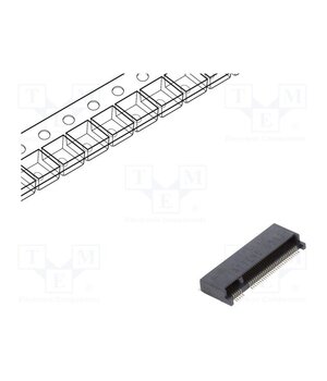 123A-30B00 Connector: M.2 (NGFF); horizontal; SMT; gold flash; PIN: 67; 0.5A P-ikZKV_eNLR5_czX_lS-ZBikn2F4bJi8pwfx4j8C0g