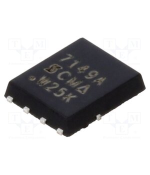 SI7149ADP-T1-GE3 Transistor: P-MOSFET; TrenchFET®; unipolar; -30V; -50A; 31W lduLKMc0MbF06IYdlV7Q0l43dgSOjh_O1vFBxG3ne5A