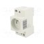 T-2P+Z P E-type socket; 230VAC; 10A; for DIN rail mounting 7AM8qTqcKkGpdbWbBE4tkcmQ-yvsjRhSdHVSFV9jKxE