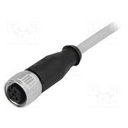 C21320000000086 Connector: M12; plug; female; PIN: 4; straight; cables; 1.5m _n_QqzaUAn5YHntQ1bHcqFxSs_bLQxVDMuwVyuYw0lw