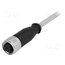 C21320000000086 Connector: M12; plug; female; PIN: 4; straight; cables; 1.5m _n_QqzaUAn5YHntQ1bHcqFxSs_bLQxVDMuwVyuYw0lw