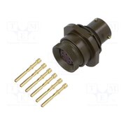 VG95328D10-6SW Connector: military; socket; female; PIN: 6; VG95328; 5A; crimped 2XH3DCLDkZZzB8A9jwV61lrhKNTqDMGij7lliF5jecA