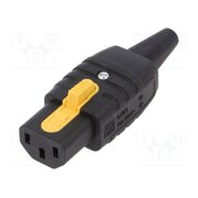 3-122-073 Connector: AC supply; plug; female; 10A; 250VAC; C13 (F); for cable CQQgehGQmIh_z6mi5Q3mavVWn9EWrbgYK6lH5oG4zJI