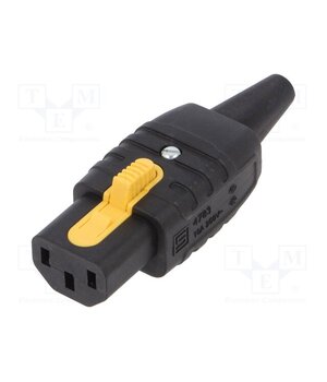 3-122-073 Connector: AC supply; plug; female; 10A; 250VAC; C13 (F); for cable CQQgehGQmIh_z6mi5Q3mavVWn9EWrbgYK6lH5oG4zJI