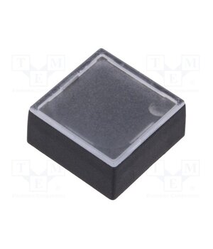 835.900.013 Button; rectangular; colourless; ABS; 15.5x15.5mm GjBx23p5RzFRwYhxmurOQbSwb4SC8Jnq7RsauXVDKi4