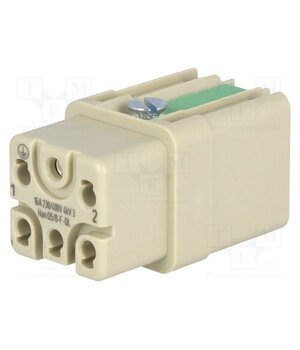 09120052733 Connector: HDC; contact insert; female; 16A; 400V; Han Q; PIN: 6 AYUHpy7lvIEpIRnMp7X32XoL_-H8BBS91BBW0vO3RwU