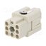 T2080072201-000 Connector: HDC; female; HQ; PIN: 8; 10A; 400V; 7+PE; size 1; crimped Z66oC8UA3s3_Ao7htZBhFbZ4YfmPeoPfVIz3pesZAEU