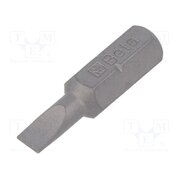 861LP/0.6X4.0 Screwdriver bit; slot; 4x0.6mm; 1/4"; Overall len: 25mm uPg_Fp55hDfd9d20TXVKMYELuo1RJmu4hnoJfb17taE
