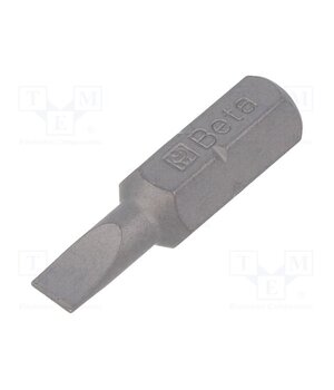 861LP/0.6X4.0 Screwdriver bit; slot; 4x0.6mm; 1/4"; Overall len: 25mm uPg_Fp55hDfd9d20TXVKMYELuo1RJmu4hnoJfb17taE