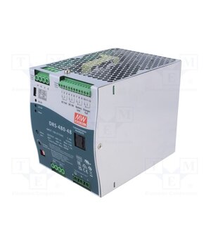 DRS-480-48 Power supply: buffer; for DIN rail; 480W; 48VDC; 7.7A; 90÷305VAC dpwWY8q0KnEYo36oxwEglB1vVevllVTgkARHycCA-zo