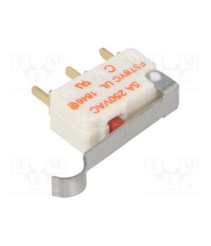 F5T8YCUL Microswitch SNAP ACTION; 5A/250VAC; SPDT; ON-(ON); Pos: 2; F5; IP40 Okrb-INIboOU3tQQetrCWVmLUgoeDV4QuljvCE0ftpc