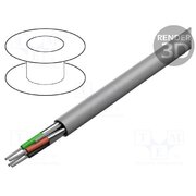 8723.01305 Wire; 2x2x22AWG; stranded; Cu; Insulation: PVC; grey; 305m; CPR: Eca GCCPgLZfoImPNiGhcQgWVUN-m4msslpIekOHou2tXJc