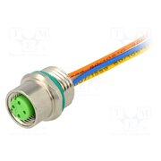 21033752400 Connector: M12; socket; PIN: 4; female; straight; cables; Thread: PG9 l4_Z9hlgwenF4tXFYBslHjnn40ozLPLWmR7-JeOpIkE