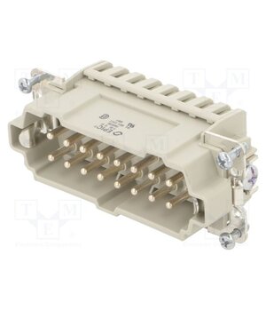 10400200 Connector: HDC; contact insert; male; EPIC H-BE; PIN: 16; 16A; 500V ofu0hoRamb7MyfVzLTiWWB79iE37cqp8kFn1yAz_EvY