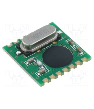 RFM01-868S1 Module: RF; FM receiver; FSK; 868MHz; SPI; -109dBm; 2.2÷5.4VDC; SMD rvjOtbN1geR1Csj0ghVpXEepIWtE5fPqtm7daoyRDBc