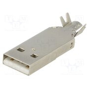 925 Connector: USB A; plug; for cable; soldering; PIN: 4; straight; 1A eg4739KVlqxhHKH0SLz8j0K-UnD0h6PFPZdFjf7aBJo