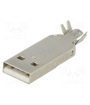 925 Connector: USB A; plug; for cable; soldering; PIN: 4; straight; 1A eg4739KVlqxhHKH0SLz8j0K-UnD0h6PFPZdFjf7aBJo