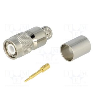 122393 Connector: TNC; plug; male; straight; 50Ω; soldering,crimped; PTFE kIEnmvyZvM9kgTkFyQrb7ZFIeDwwegTfzMHhCDuEqDI