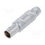 FFA.0S.302.CLAC44 Connector: circular; 0S; plug; male/female; PIN: 2,2(1+1); 10A; IP50 E3IySPKc6TIgO5r9OKEf-YDXd-ZN0kHKnm3Nk1ZbQrg